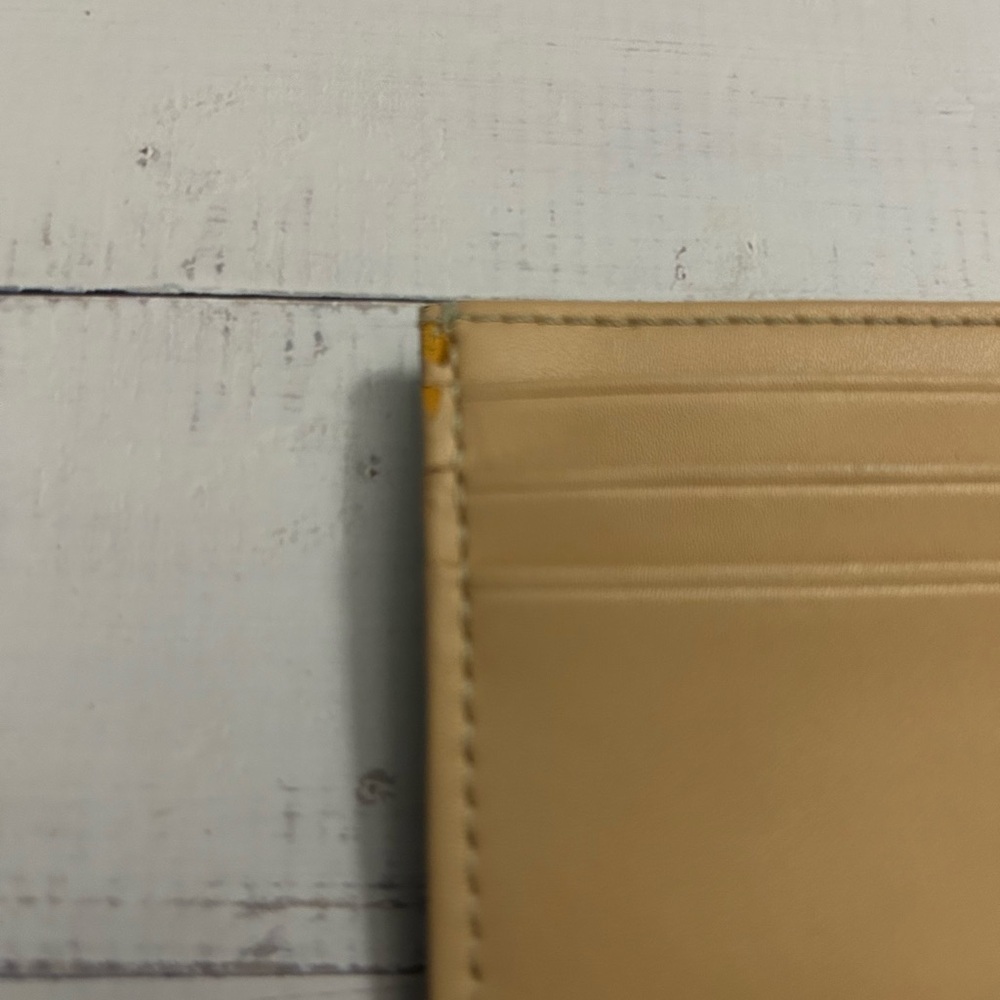 Kate Spade Aqua Card Holder with Gold Details, COA - Picture 3 of 6